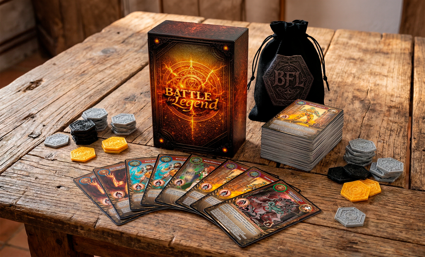 Jeu Battle for Legend - Cards of Fate | Nouvelle Edition 2026