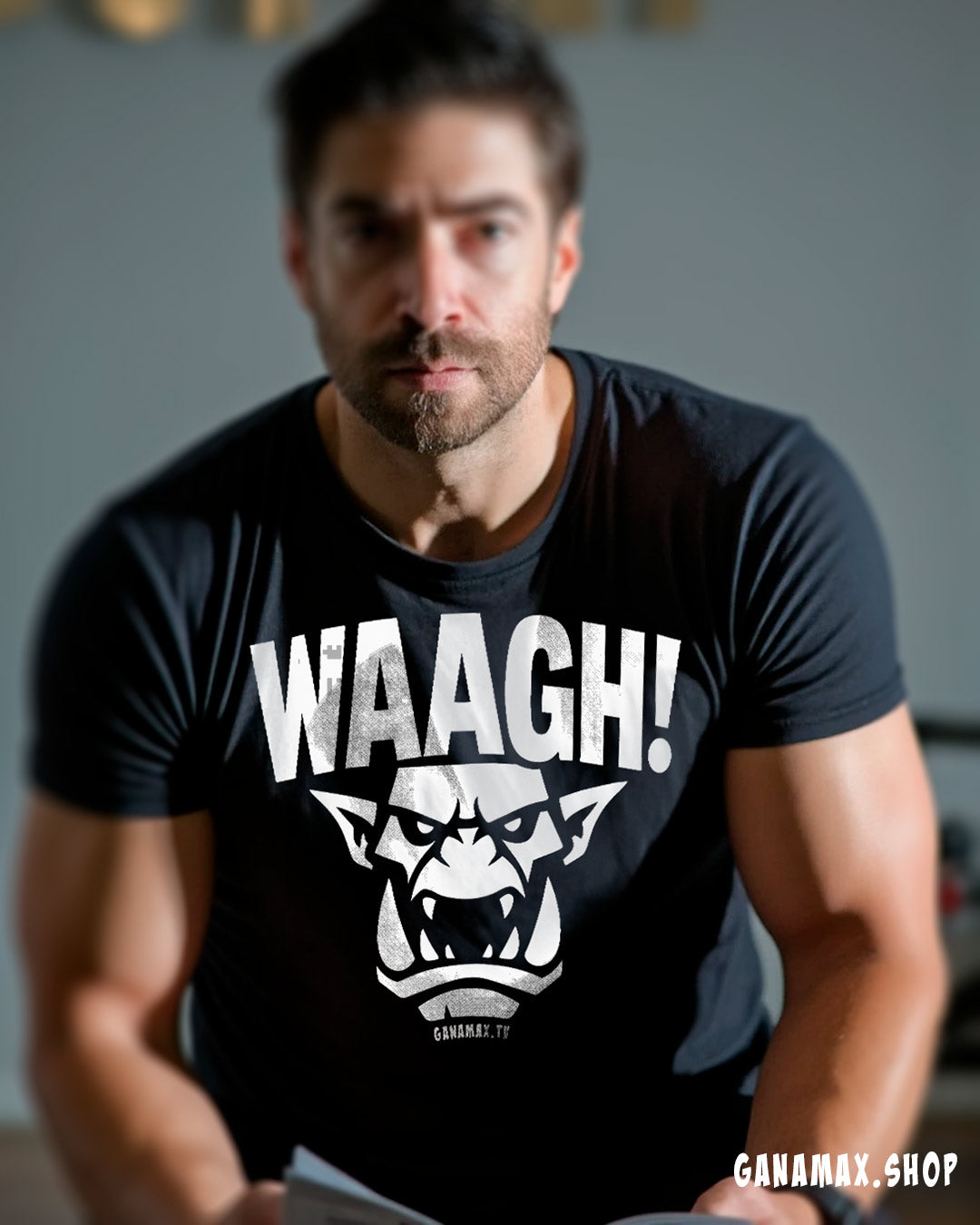 T-Shirt "WAAGH!" – Hurlement de Guerre Orkish