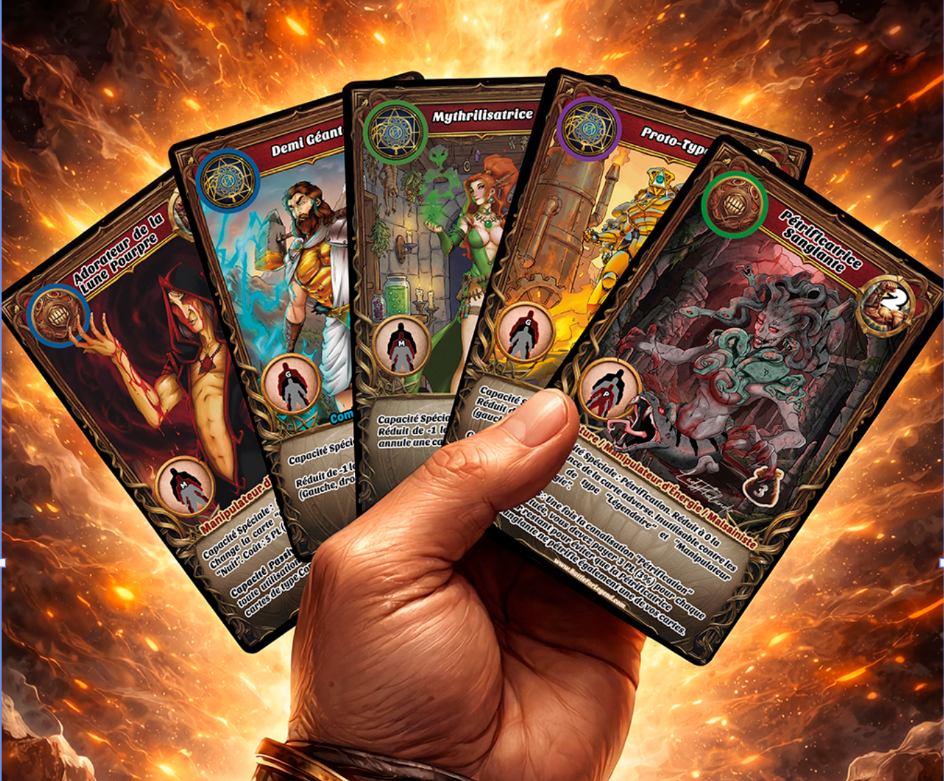 Jeu Battle for Legend - Cards of Fate | Nouvelle Edition 2026