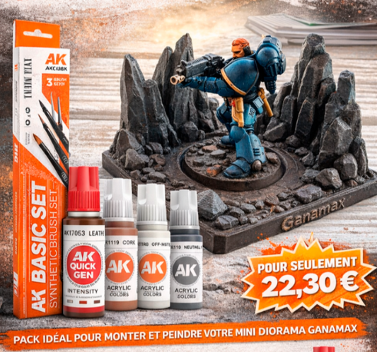 Pack AK - Ganamax Mini-Diorama