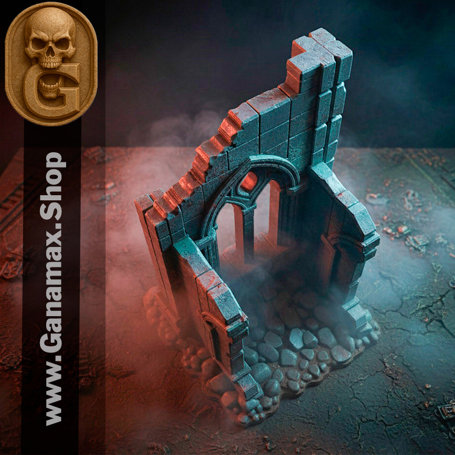 Ruine Gothique 02 – Décor immersif pour wargames et jeux de rôle (précommande)