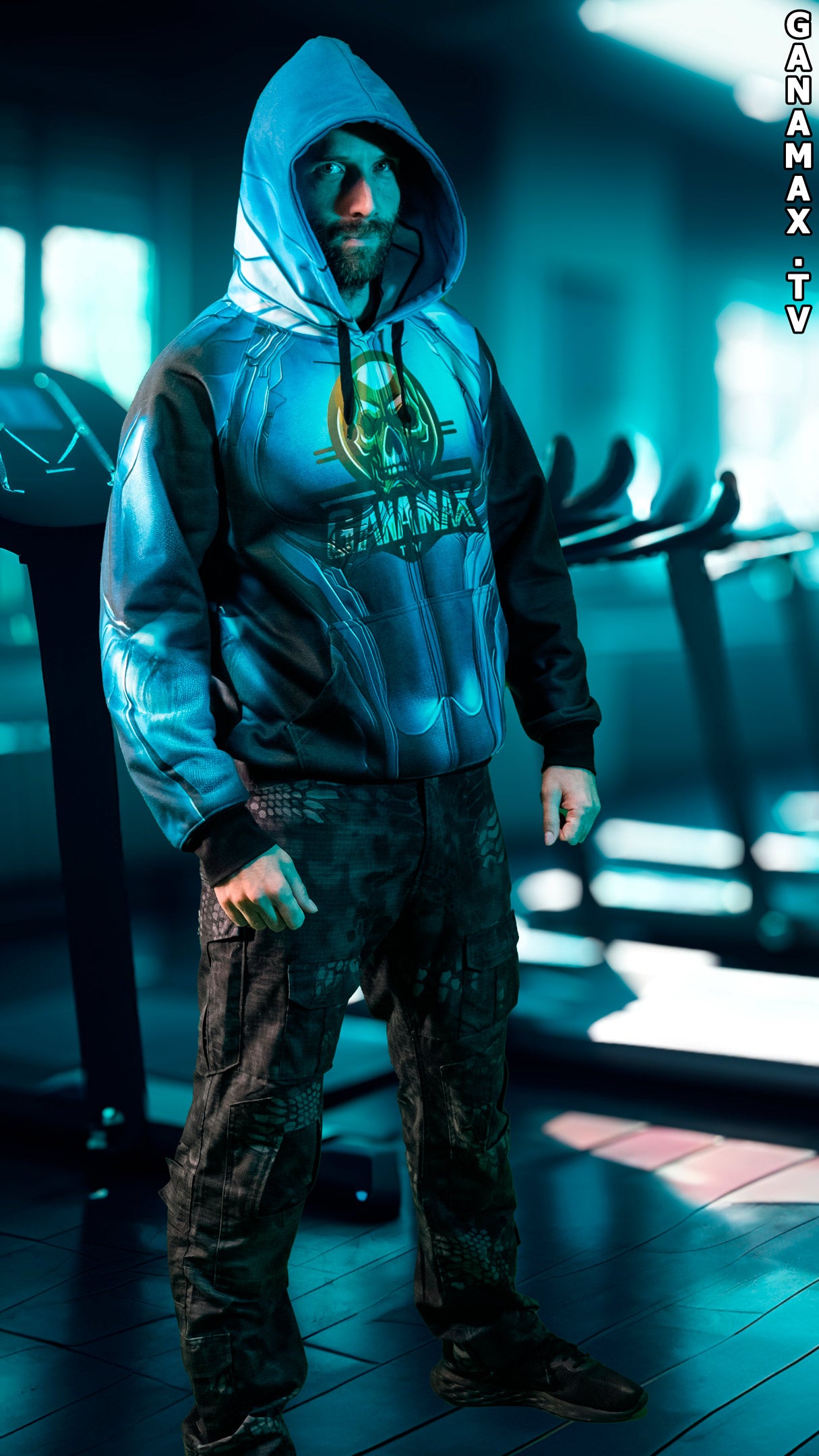 Sudadera con capucha "Armadura del Soldado Espacial"