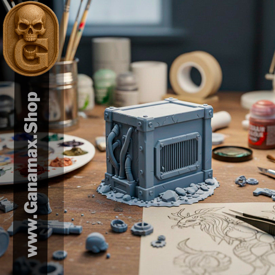 Générateur industriel sci-fi – Décor 3D immersif pour wargames et jeux de rôle (précommande)