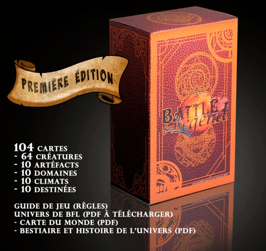 Jeu Battle for Legend - Première Édition