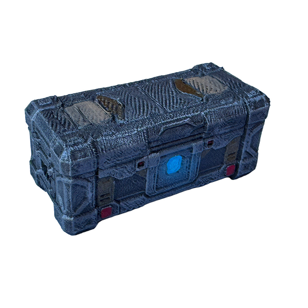Caisse de Stockage Ganamax – Décor Sci-Fi pour Wargames & JDR