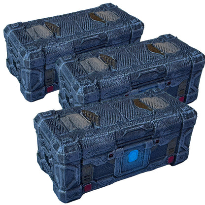 Caisse de Stockage Ganamax – Décor Sci-Fi pour Wargames & JDR