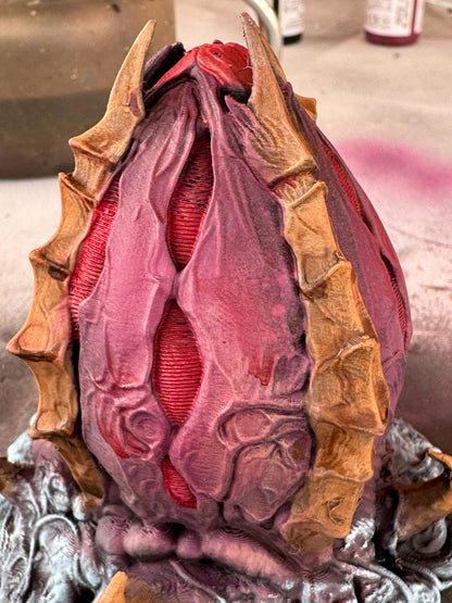 Œuf Alien Insectoïde — Décor à Peindre pour Wargame, JDR et Diorama