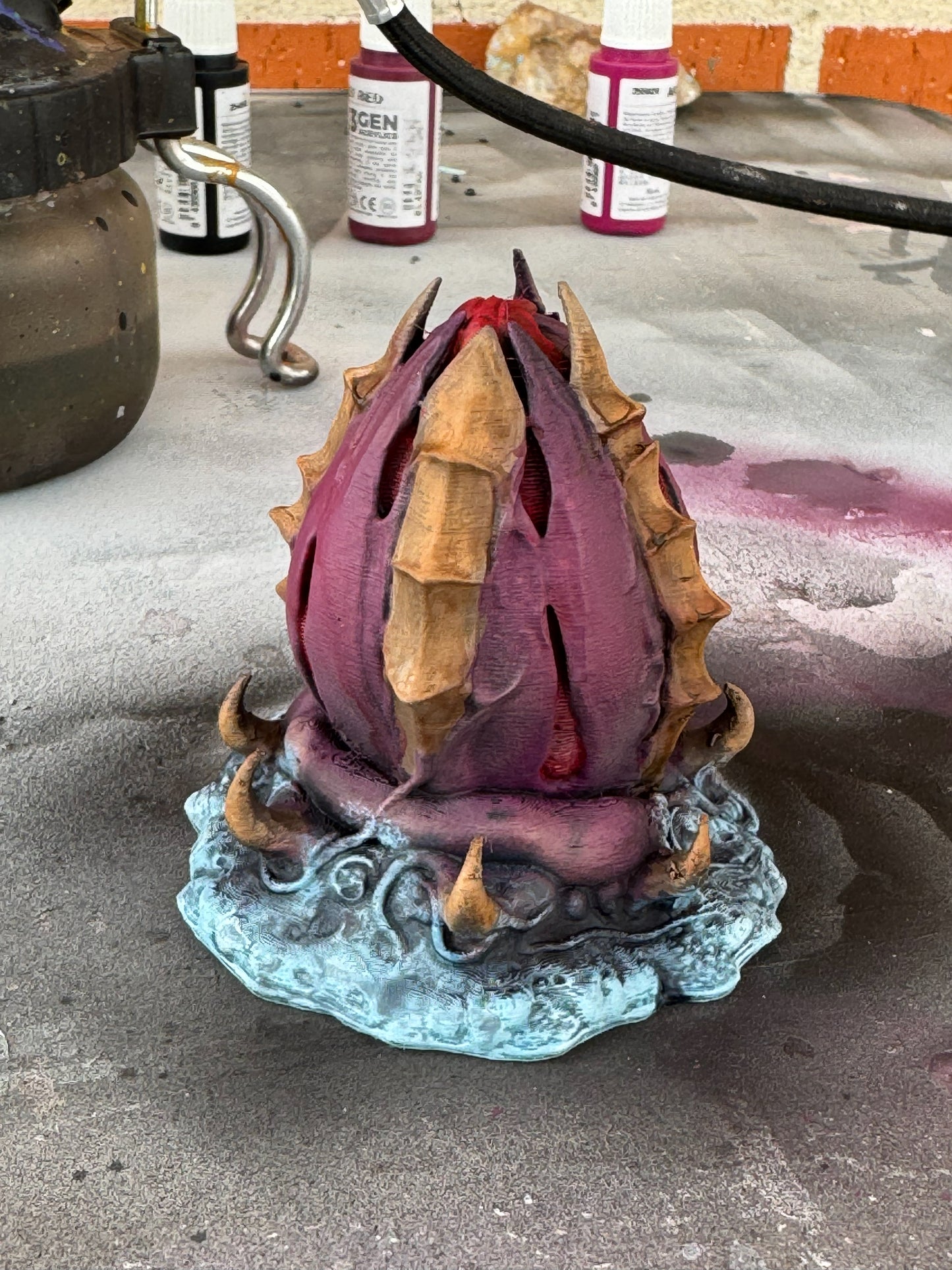 Œuf Alien Insectoïde — Décor à Peindre pour Wargame, JDR et Diorama