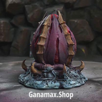 Œuf Alien Insectoïde — Décor à Peindre pour Wargame, JDR et Diorama