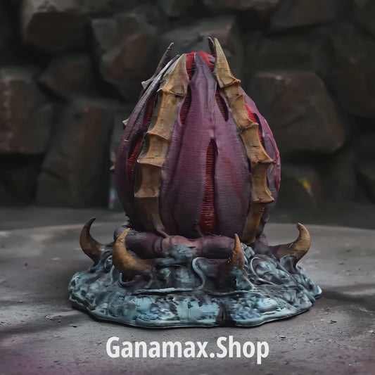 Œuf Alien Insectoïde — Décor à Peindre pour Wargame, JDR et Diorama