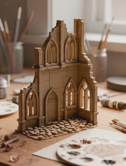 Ruine Gothique 01 – Décor immersif pour wargames et JdR