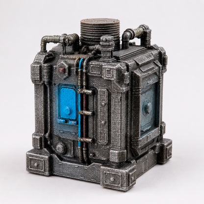 Décor générateur d'énergie futuriste pour table de jeu et JDR